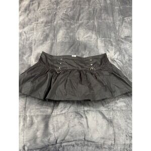 Lip Service Black Mini Skirt with Flared Hem